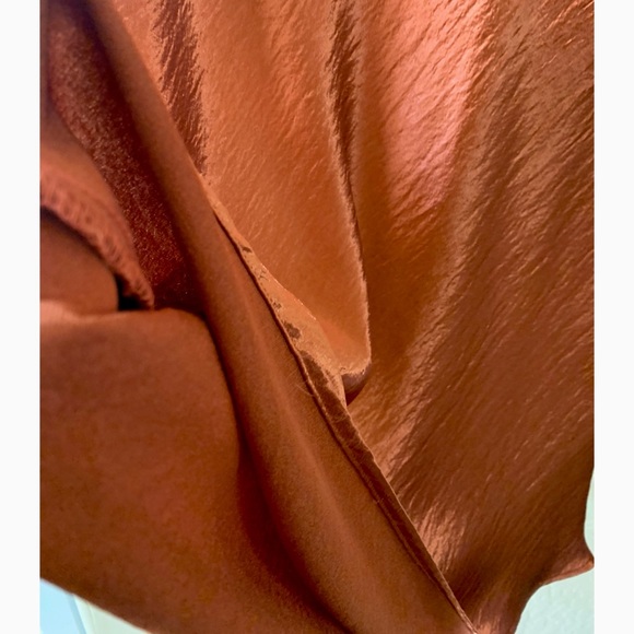 BOOT BARN COPPER MIDI SHINY SKIRT - Picture 6 of 6